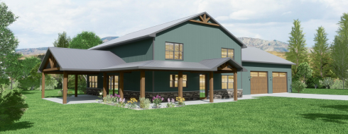 Westhope Two-Story Farmhouse